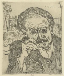 Portrait of Dr Gachet, 1890